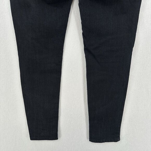 Democracy Jeans Womens 10 Skinny Ab Technology Blue Stretch Denim Booty Lift EUC - Picture 6 of 12